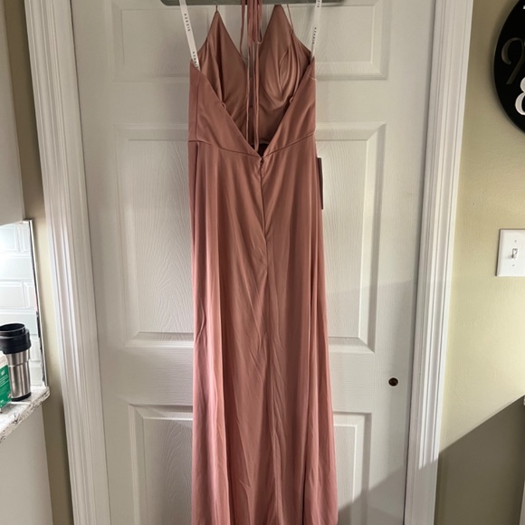 Sammie Azazie Bridesmaid Dress in Dusty Rose size 10 - Picture 3 of 5